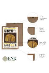 Yayoi Kusama Ahşap Çerçeveli Tablo 30 x 42