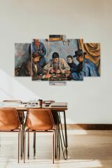 Dostoyevski Kumarbaz Masa 5 Parçalı Mdf Tablo 60 x 100