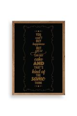 Modern Ahşap Çerçeveli Tablo 30 x 42