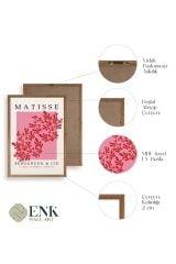 Ünlü Tablolar Üçlü Ahşap Çerçeveli Tablo 50 x 70