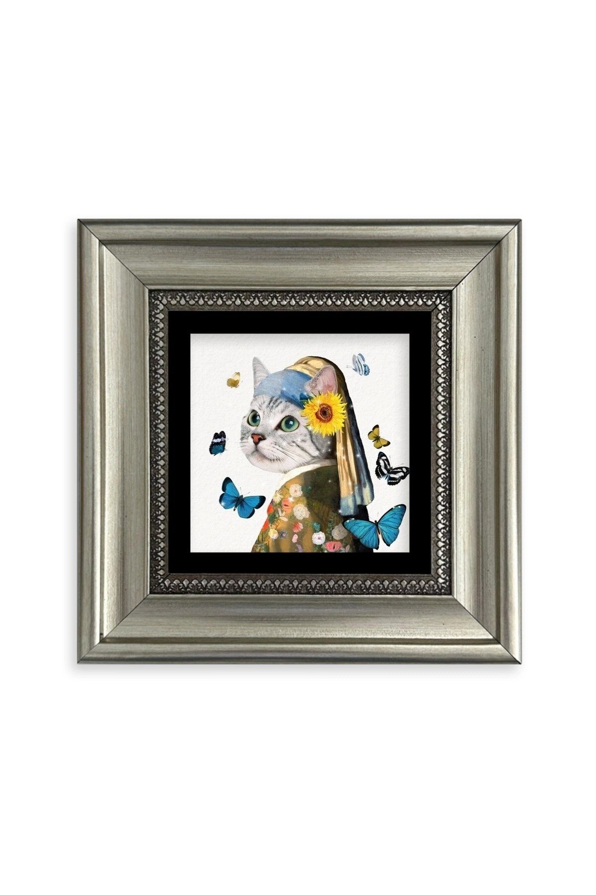 Van Gogh Çerçeveli Taş Tablo 20 cm