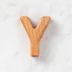 Hobi Baby Organik Ahşap Harf - Y