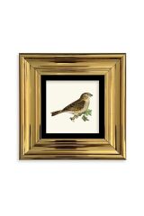 Serçe Çerçeveli Taş Tablo 20 cm