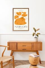 Tavuk Ahşap Çerçeveli Tablo 23 x 30