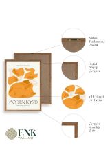 Tavuk Ahşap Çerçeveli Tablo 23 x 30