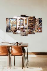 Ayakkabı Tamircisi 5 Parçalı Mdf Tablo 60 x 100