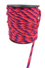 Bileklik ipi, Hediye Paketleme ipi, Şans, Bereket, Aşk, Şifa, Güç 10 mm Pamuk  10 metre Fuşya