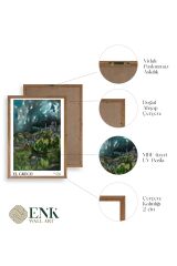 El Greco Ahşap Çerçeveli Tablo 30 x 42