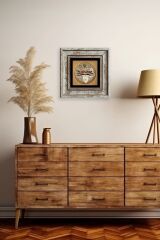 Zülfikar Hz. Ali Kılıcı Çerçeveli Taş Tablo 20 cm