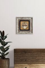 Zülfikar Hz. Ali Kılıcı Çerçeveli Taş Tablo 20 cm