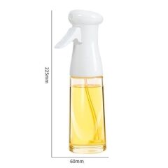 BUFFER®  Çok Amaçlı Cam Şişe Püskürtmeli Dağıtıcı Yağdanlık Limonluk Sirke Sosluk Spreyi Beyaz