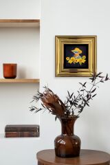 Van Gogh Çerçeveli Taş Tablo 20 cm