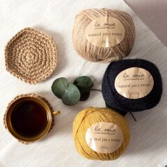 La Mia Natural Jute Twine 100 gr Kahverengi Jüt İp - L214 - 34106