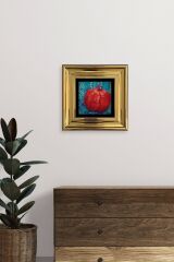 Bereket Narı Çerçeveli Taş Tablo 20 cm