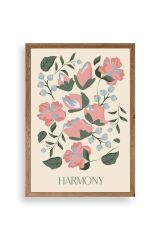 Harmony Ahşap Çerçeveli Tablo 23 x 30