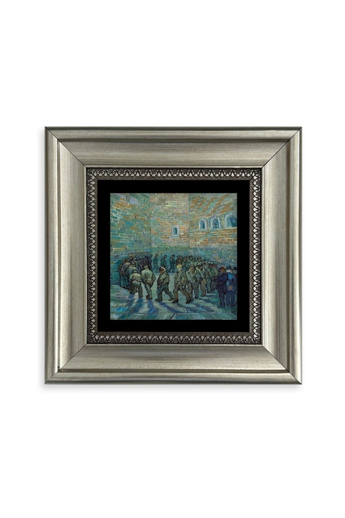 Van Gogh Çerçeveli Taş Tablo 20 cm