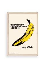 Andy Warhol Ahşap Çerçeveli Tablo 30 x 42