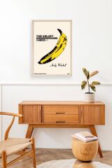 Andy Warhol Ahşap Çerçeveli Tablo 30 x 42