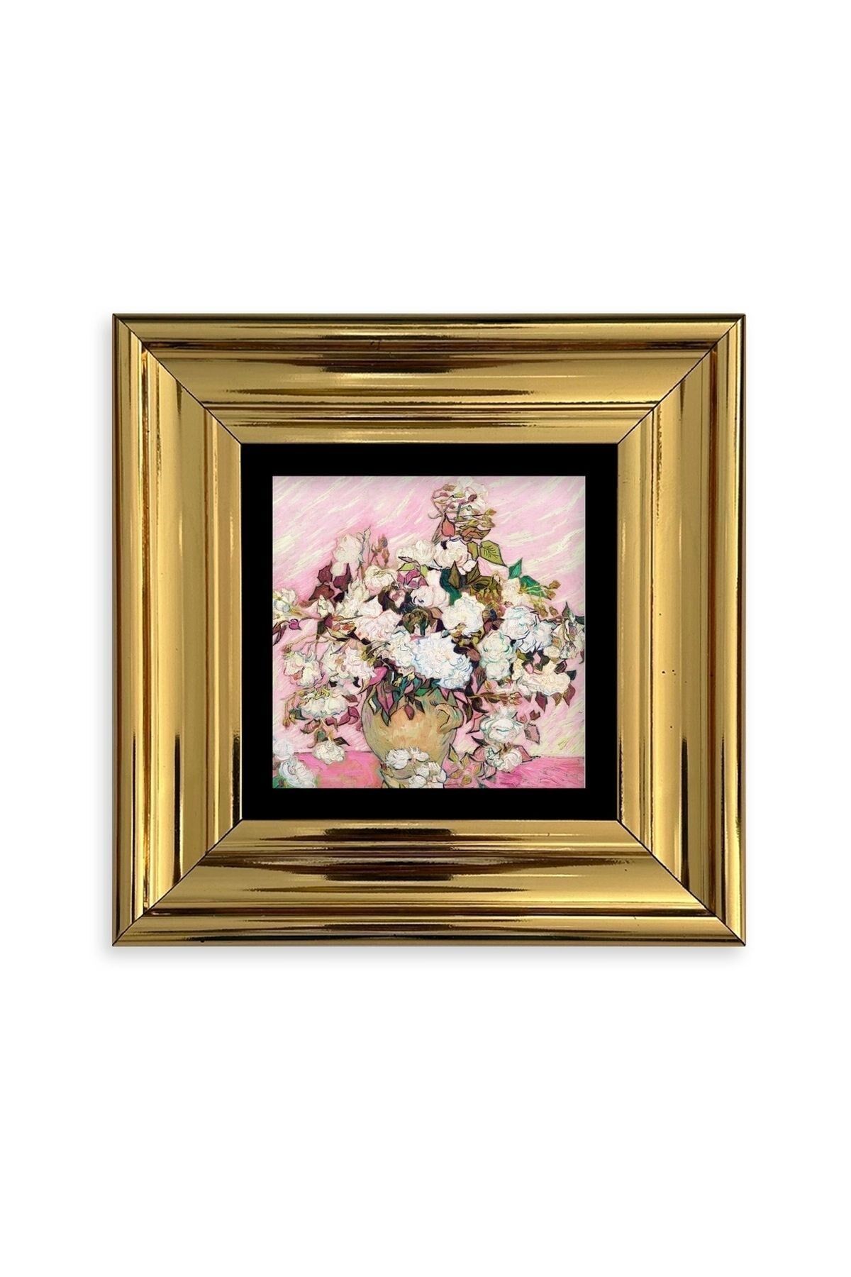 Van Gogh Çerçeveli Taş Tablo 20 cm