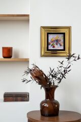 Van Gogh Çerçeveli Taş Tablo 20 cm