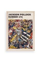 Jackson Polloc Ahşap Çerçeveli Tablo 30 x 42