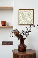 Yaprak Ahşap Çerçeveli Tablo 42 x 42