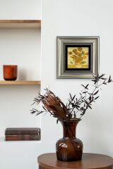 Van Gogh Çerçeveli Taş Tablo 20 cm