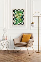 Desen Ahşap Çerçeveli Tablo 23 x 30