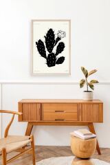 Çiçek Ahşap Çerçeveli Tablo 17 x 23