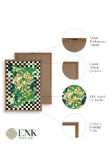 Desen Ahşap Çerçeveli Tablo 30 x 42