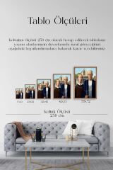 Lotus Water Lily Ahşap Çerçeveli Tablo 17 x 23