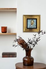 Van Gogh Çerçeveli Taş Tablo 20 cm