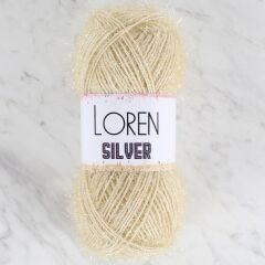 Loren Silver Bej El Örgü İpi - RS0066 - 34094
