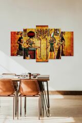 Mısır Tablo 5 Parçalı Mdf Tablo 60 x 100