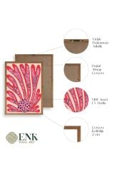 Ünlü Tablolar Üçlü Ahşap Çerçeveli Tablo 30 x 40