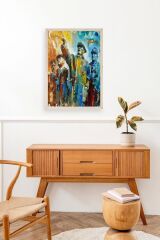 Atatürk Ahşap Çerçeveli Tablo 50 x 70