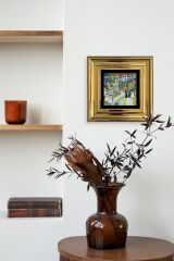 Van Gogh Çerçeveli Taş Tablo 20 cm