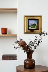 Van Gogh Çerçeveli Taş Tablo 20 cm