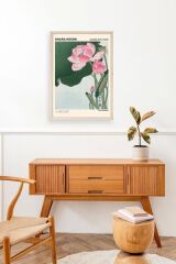 Ohara Koson Ahşap Çerçeveli Tablo 50 x 70
