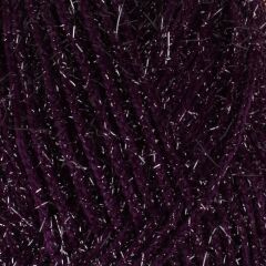 Loren Silver Patlıcan Moru El Örgü İpi - RS0109 - 34082