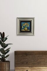 Van Gogh Çerçeveli Taş Tablo 20 cm