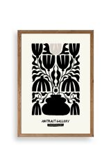 Çiçek Ahşap Çerçeveli Tablo 23 x 30