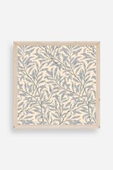 Yaprak Ahşap Çerçeveli Tablo 50 x 50