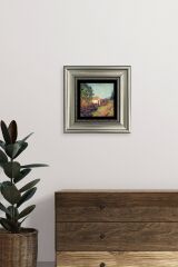 Van Gogh Çerçeveli Taş Tablo 20 cm