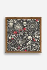 666 Ahşap Çerçeveli Tablo 23 x 23