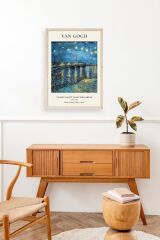 Van Gogh Ahşap Çerçeveli Tablo 50 x 70