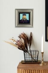 Van Gogh Çerçeveli Taş Tablo 20 cm