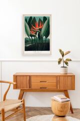 The Queen Plant Ahşap Çerçeveli Tablo 30 x 42