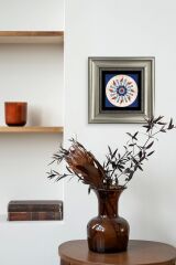 Selçuklu Motif Çerçeveli Taş Tablo 20 cm