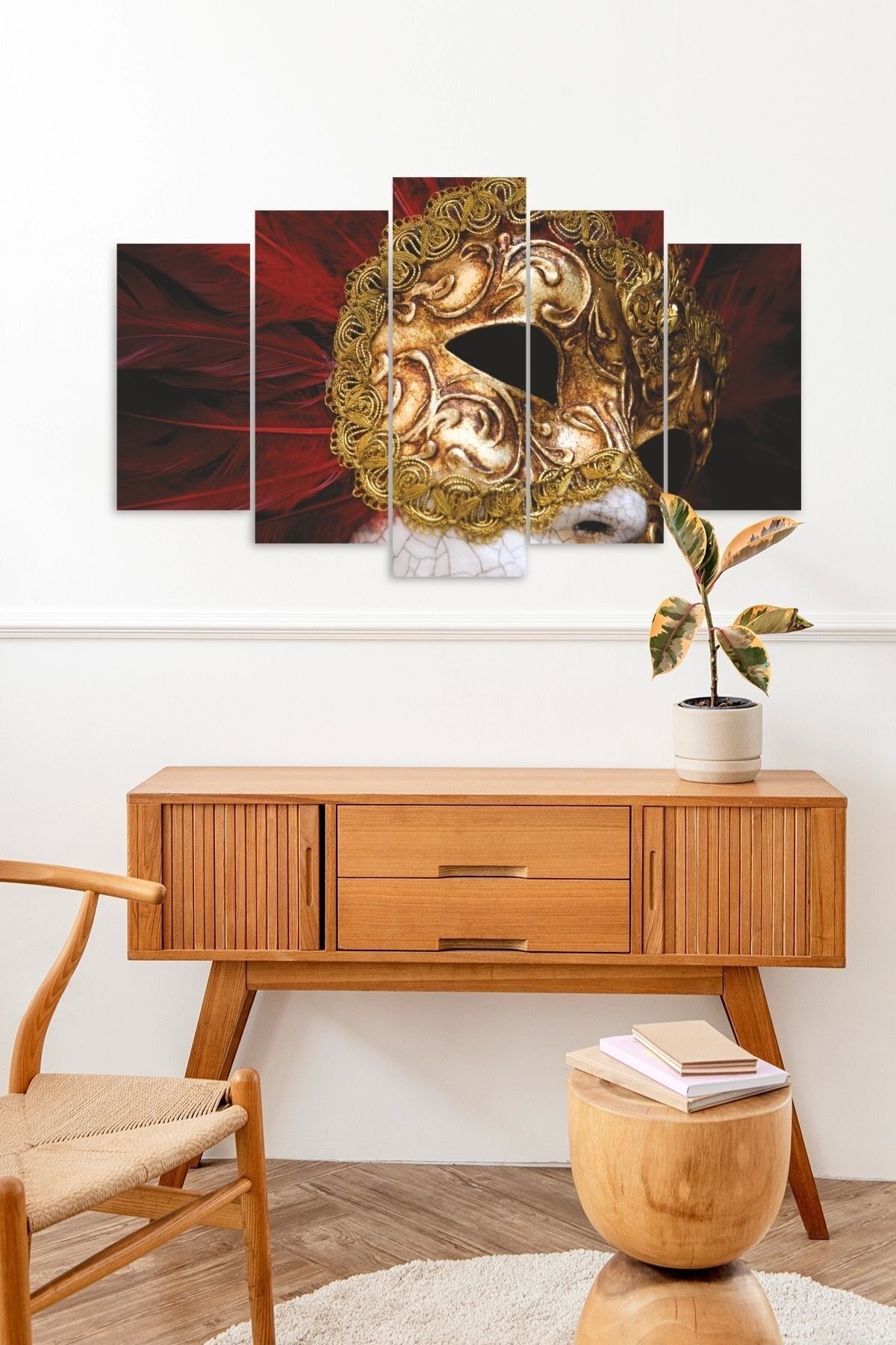 Manzara 5 Parçalı Mdf Tablo 60 x 100